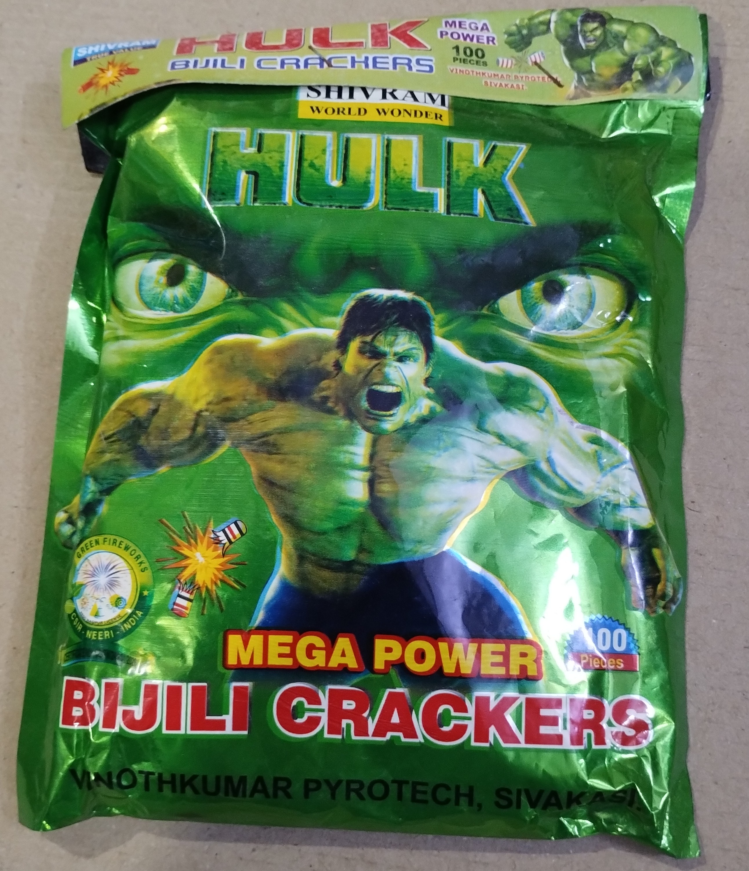 CL Crackers 100 Pcs Gold Bijili