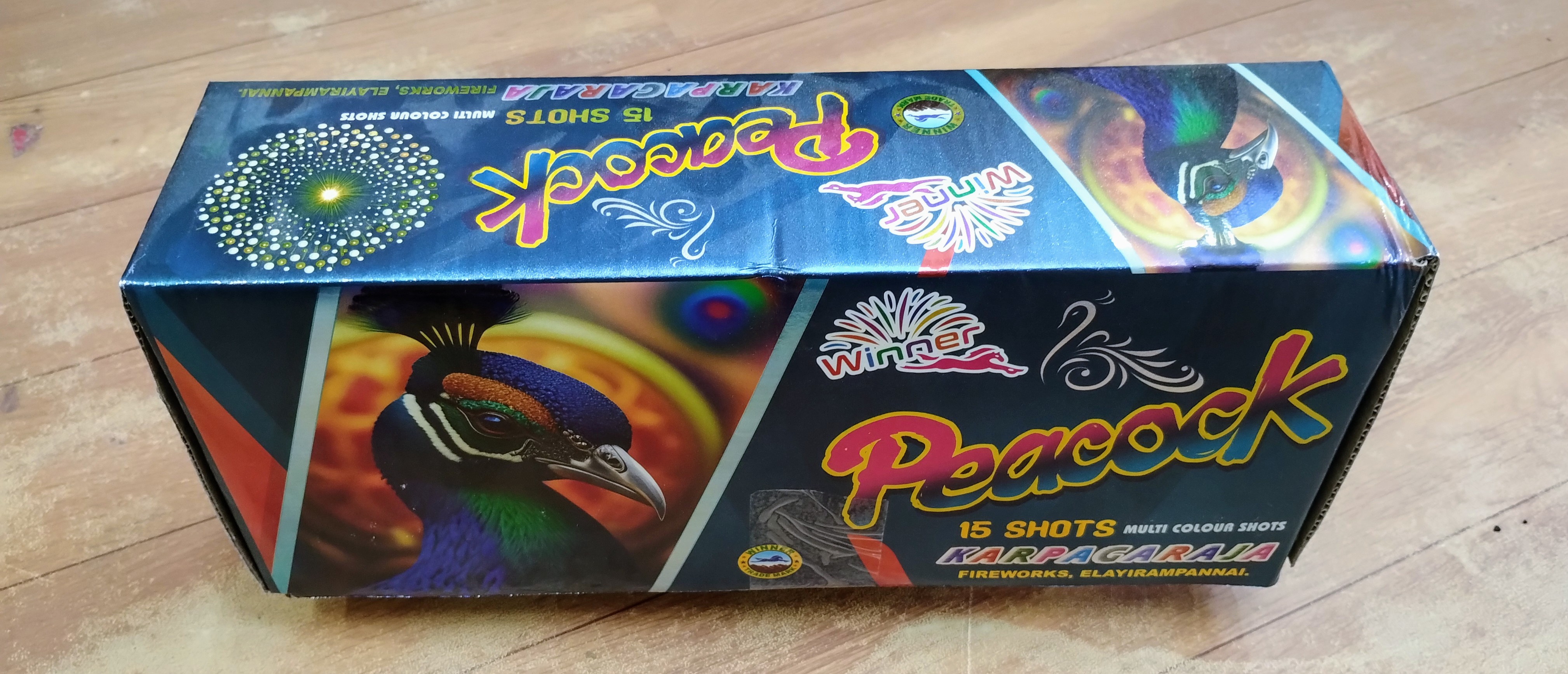 CL Crackers 15 Shots Multi Colour