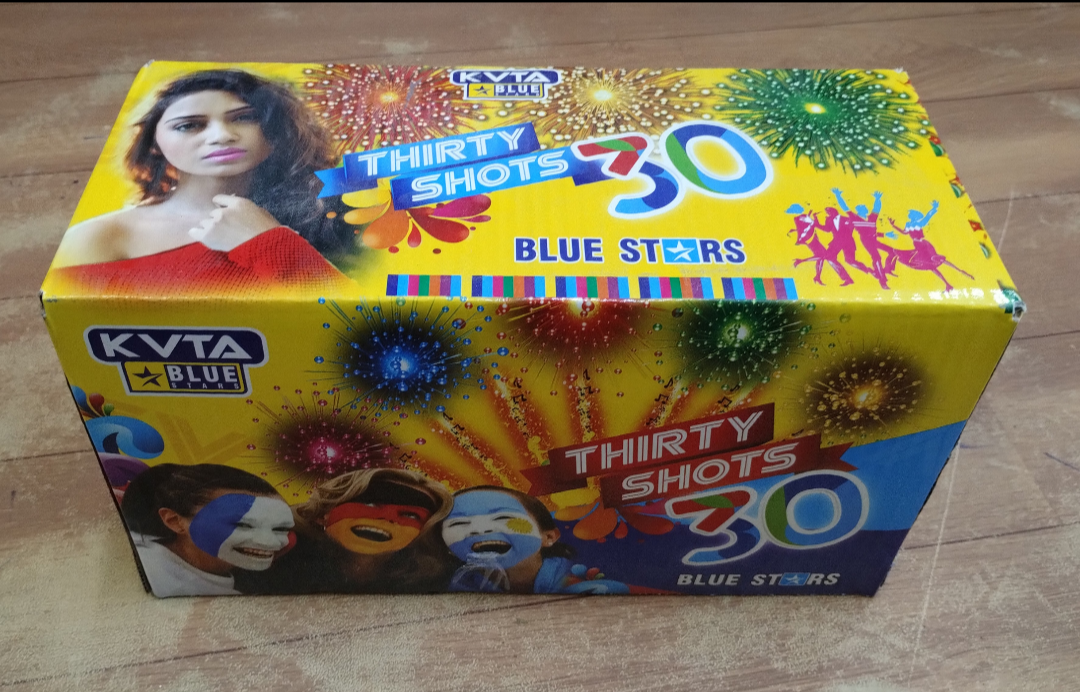 CL Crackers 30 Shots Multi Colour