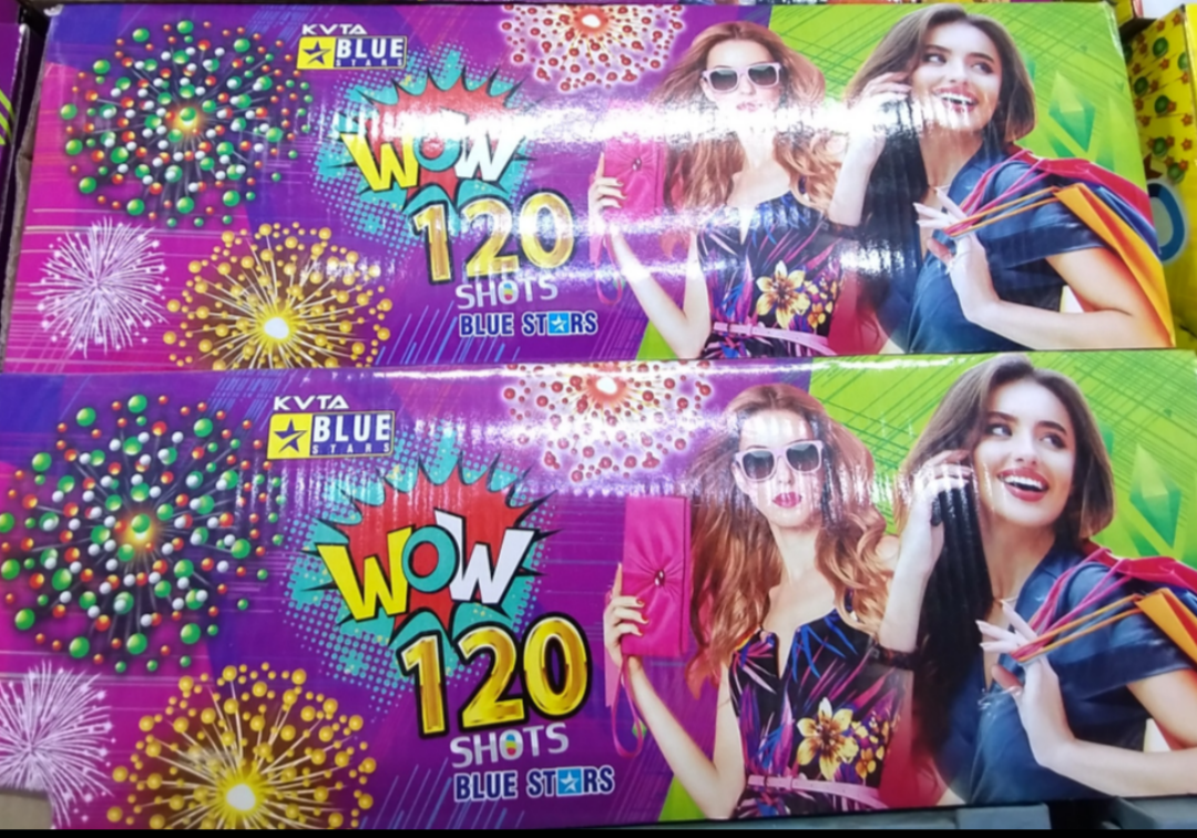 CL Crackers 120 Shots Multi Colour