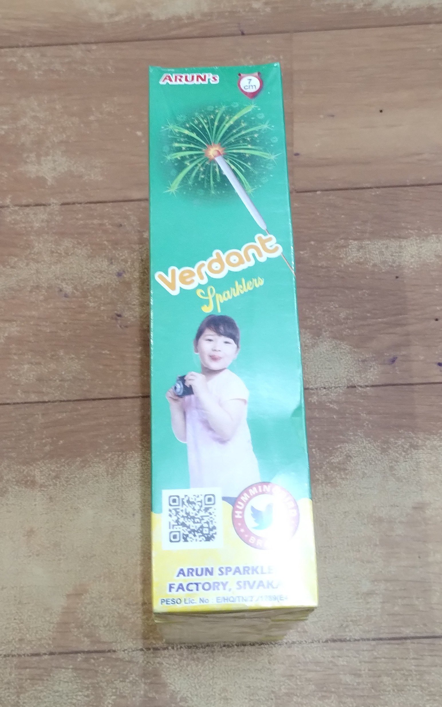 CL Crackers 7 cm Green Sparklers