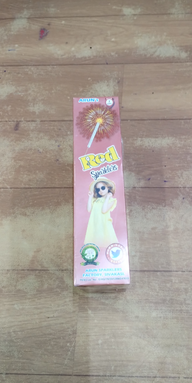 CL Crackers 7 cm Red Sparklers