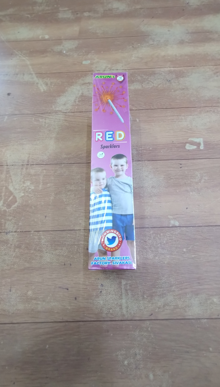 CL Crackers 12 cm Red Sparklers