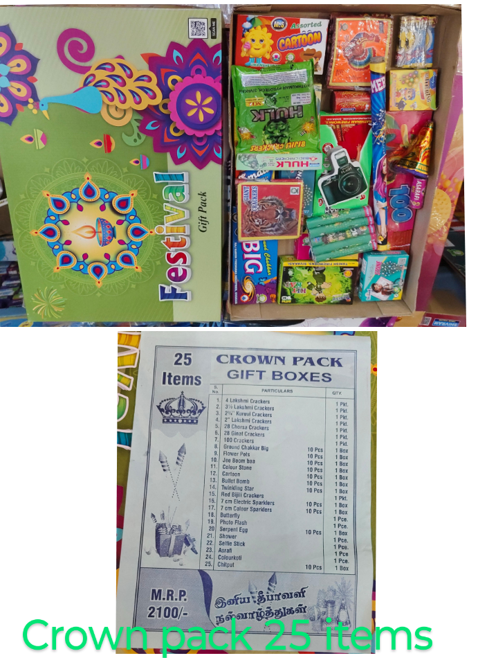 CL Crackers Crown Pack (25 Iltems)