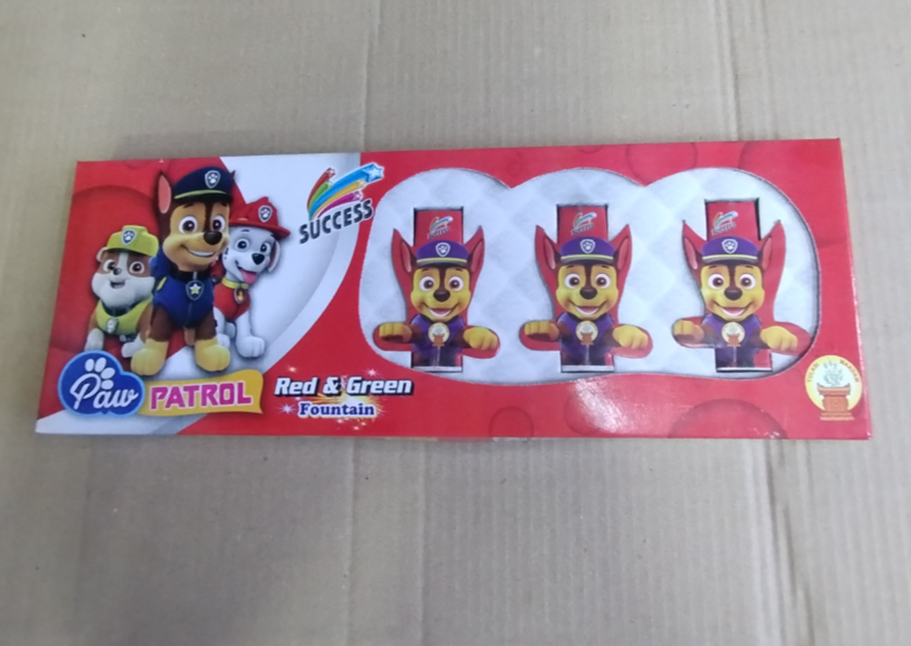 CL Crackers Toys Fountain