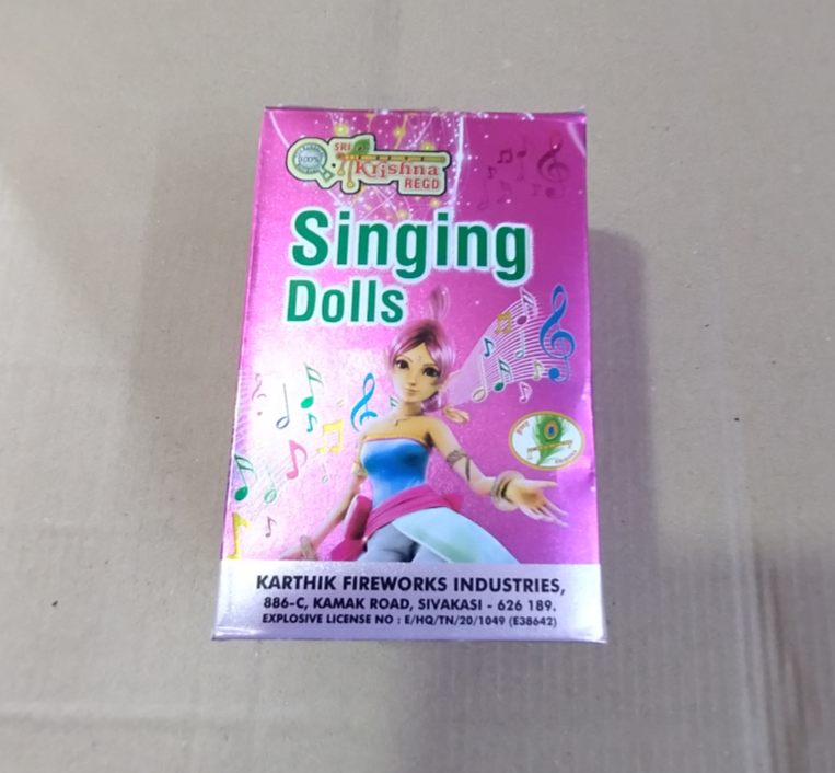 CL Crackers Arabian Night (Singing Dolls)